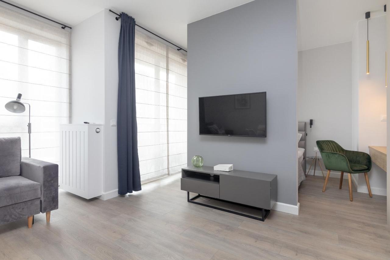 Warsaw Spire Stylish Apartament Bagian luar foto