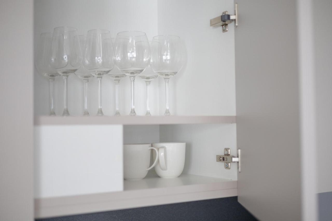 Warsaw Spire Stylish Apartament Bagian luar foto