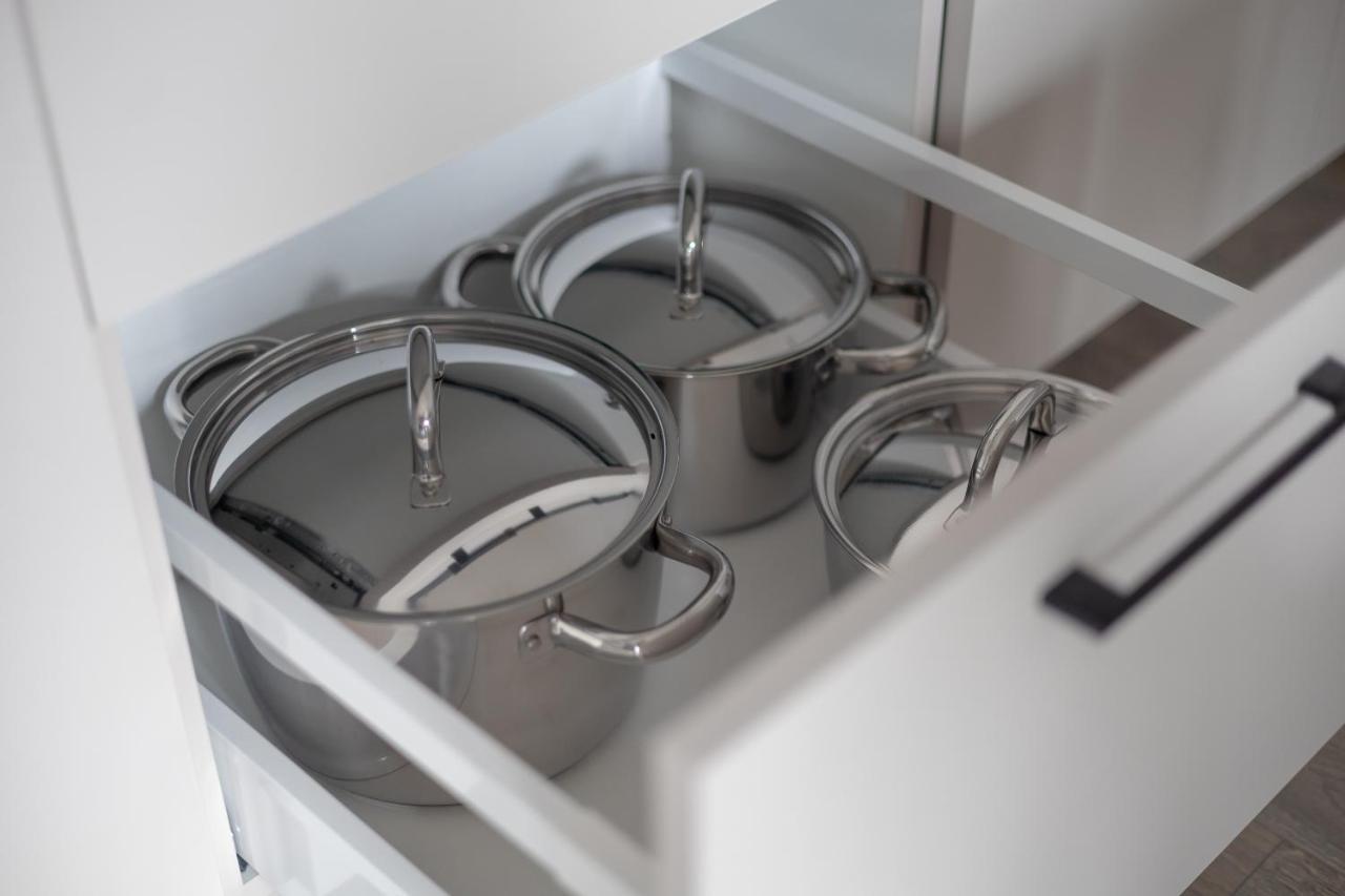 Warsaw Spire Stylish Apartament Bagian luar foto
