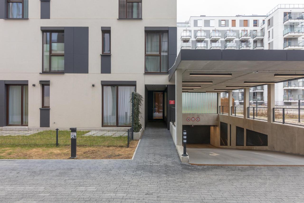 Warsaw Spire Stylish Apartament Bagian luar foto